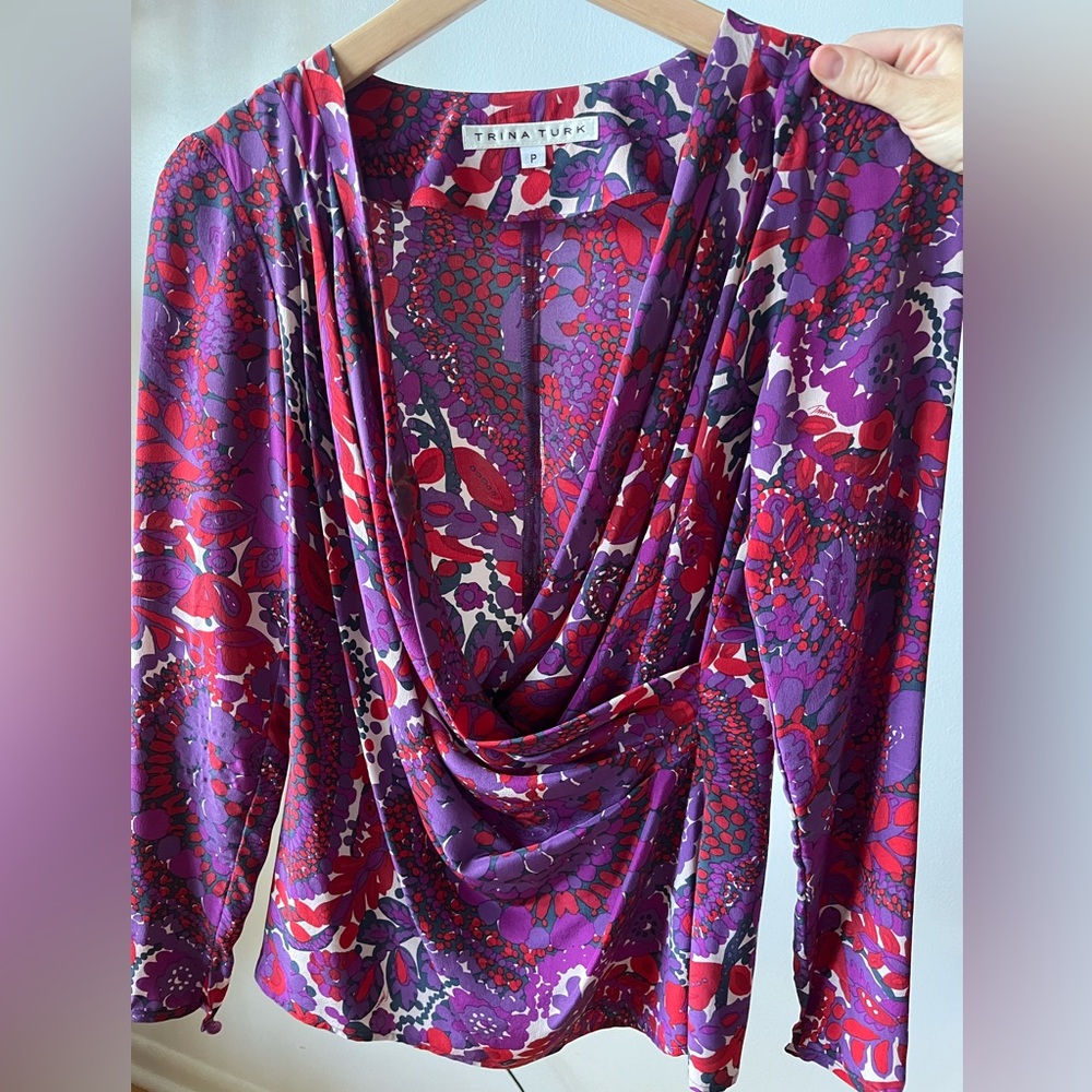 Trina Turk silk top